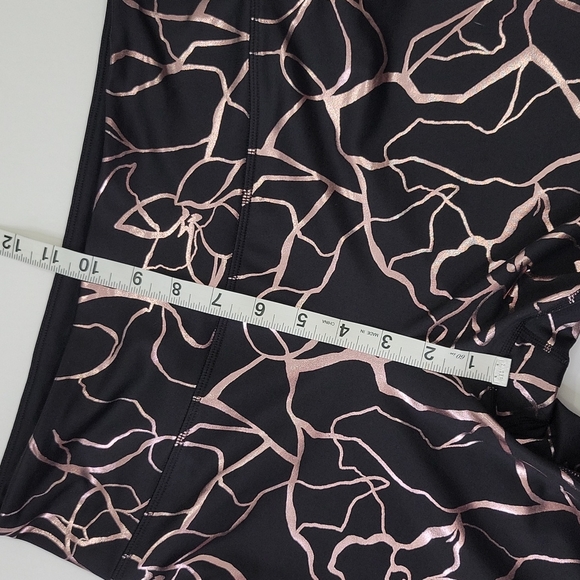 Ideology Leggings Metallic Bloom SZ M - Picture 6 of 13